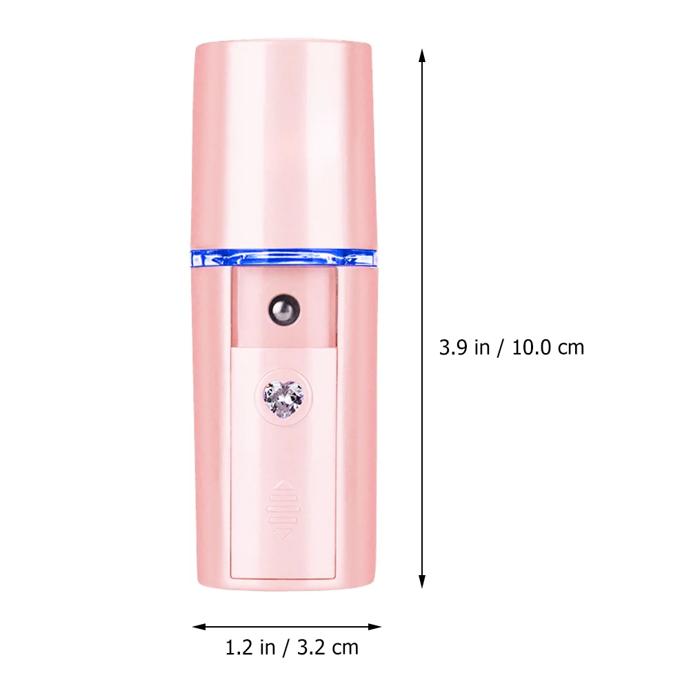 

Mini Spray Humidifier Facial Moisturizing Beauty Instrument for Office Home USB Mute Charging Abs Steamer Face