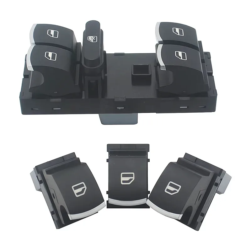 

4 PCS Window Switch Auto Lift Control Button For Golf MK5 MK6 Tiguan Touran Passat 5ND959857 5K4959857