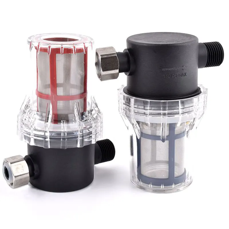 1/2 Inch Garden Watering Irrigation Filter Aquarium Fish Tank Aquaculture Prefilter Car Washing Household Water Pipe Strainer