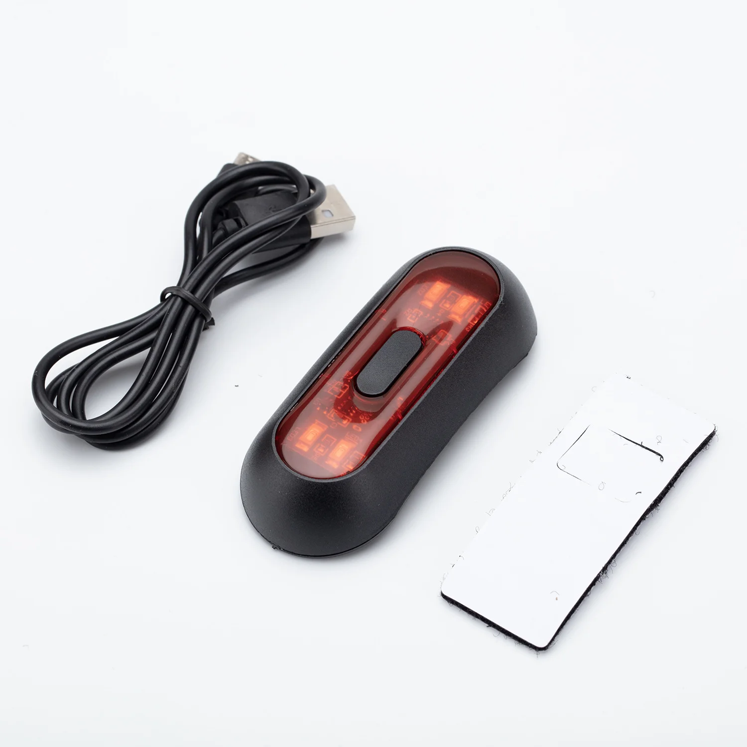 Luces Para Casco Bike Taillight Motorcycle Bicycle Helmet Safety Signal Warning Rear Lamp Waterproof Moto Helmet LED Light