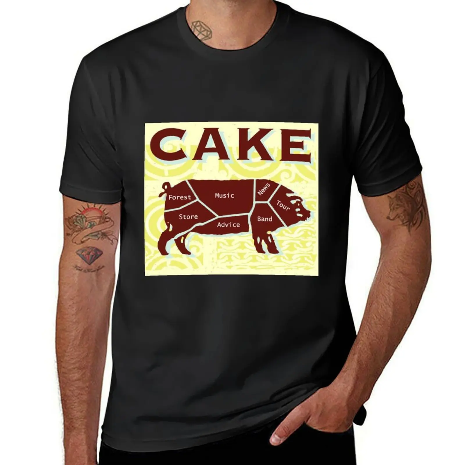 Cake T-Shirt aesthetic clothes shirts graphic tees funnys mens plain t shirts