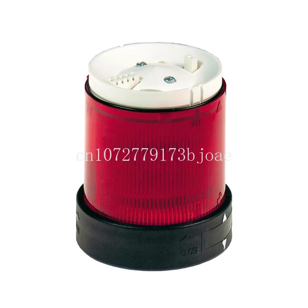 XVBC2B4 Illuminated unit for modular tower lights, plastic, red, Ø70, steady, integral LED, 24 V AC/DC