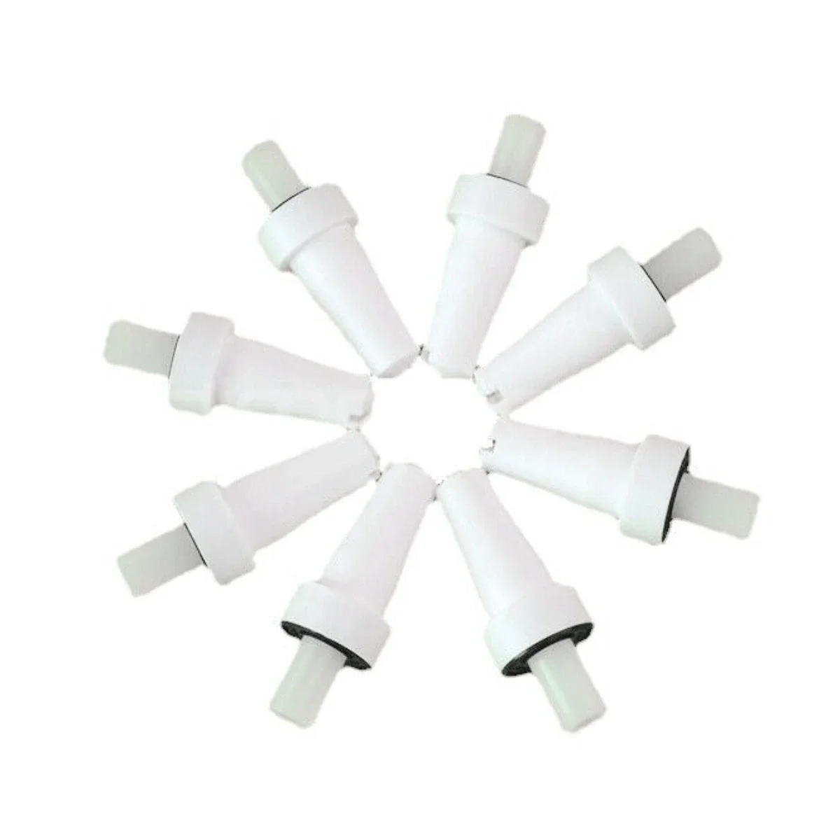 

8 шт. Hi-Q хорошо продается с порошковым покрытием, плоская струйная насадка для пистолета-распылителя GM03 opti NF20