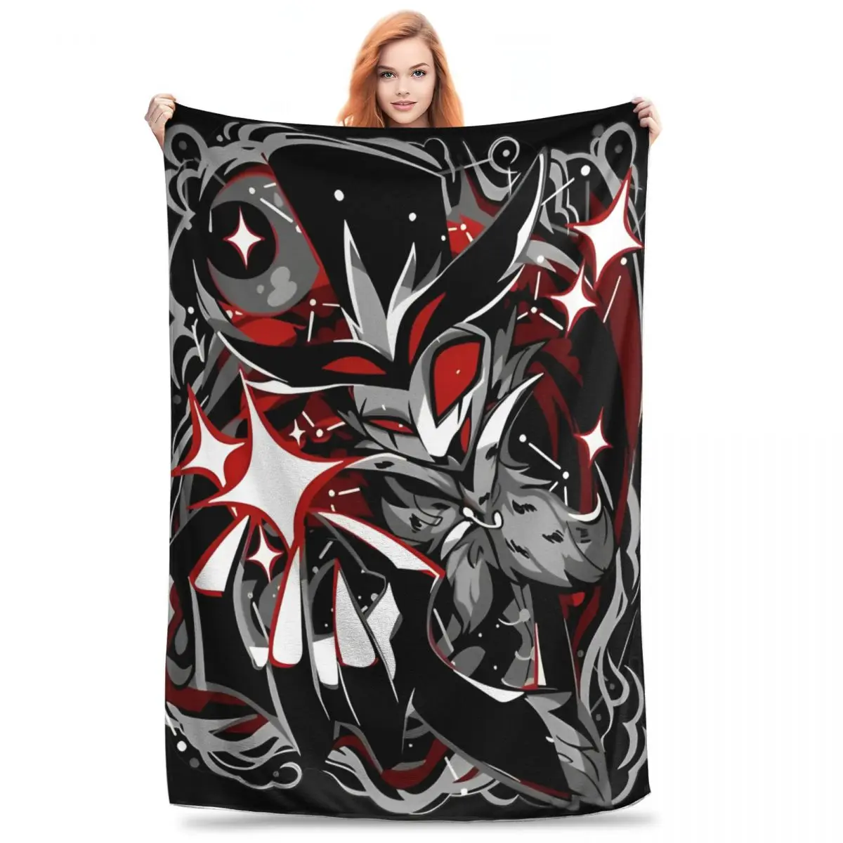 

Evil Stolas H-Helluvas Boss Blanket Ultra Soft Throw Blankets for Sofa 50x60 Inch Multiple Sizes Rug Piece