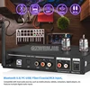 HiFi Bluetooth 5.0 밸브 튜브 프리 앰프 COAX/OPT 디지털-아날로그 변환기 USB DAC 스피커 수신기 헤드폰 앰프 3