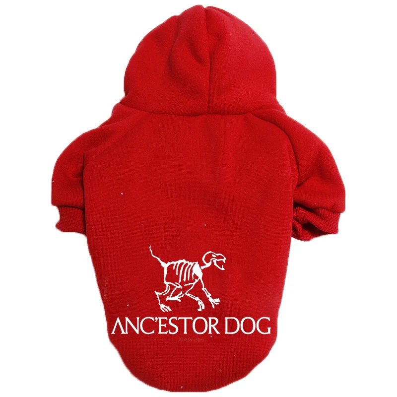 Fashion Design Dog Hoodies Winter Fleece Warming Pet Dog Clothes For Dogs Coats Yorkshire Terrier Pullovers Puppy Clothing Cats