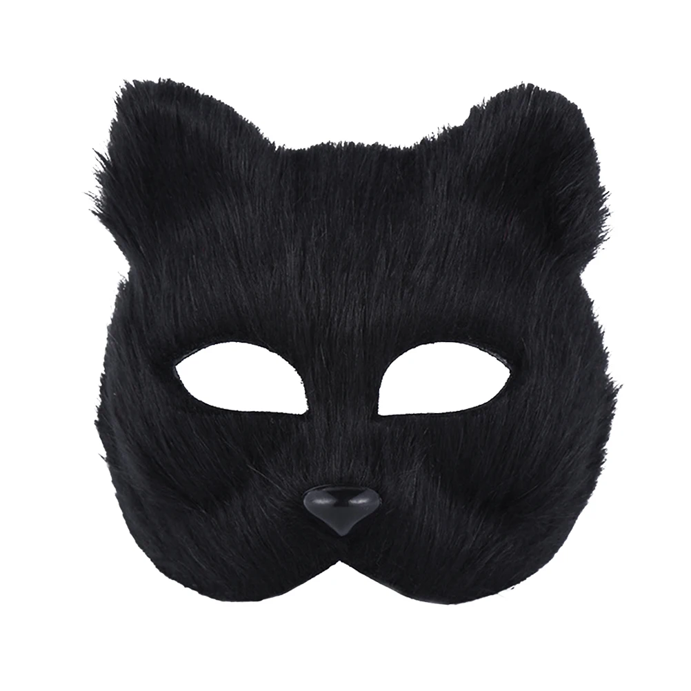 

2 Pcs Fox Mask Funny Halloween Masks LED Light up Cosplay Carnival Masquerade Ball