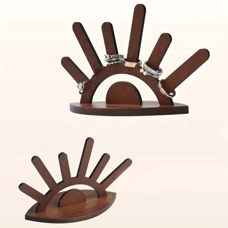 Eye Rings Display Rack Shelf for Organizing and Showcasing Collection