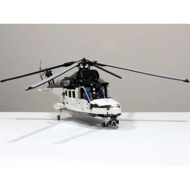 

MOC-56765 Electric Remote Control Large Helicopter Building Block Model 2644 Parts Children's Birthday Building Block Toy Gift