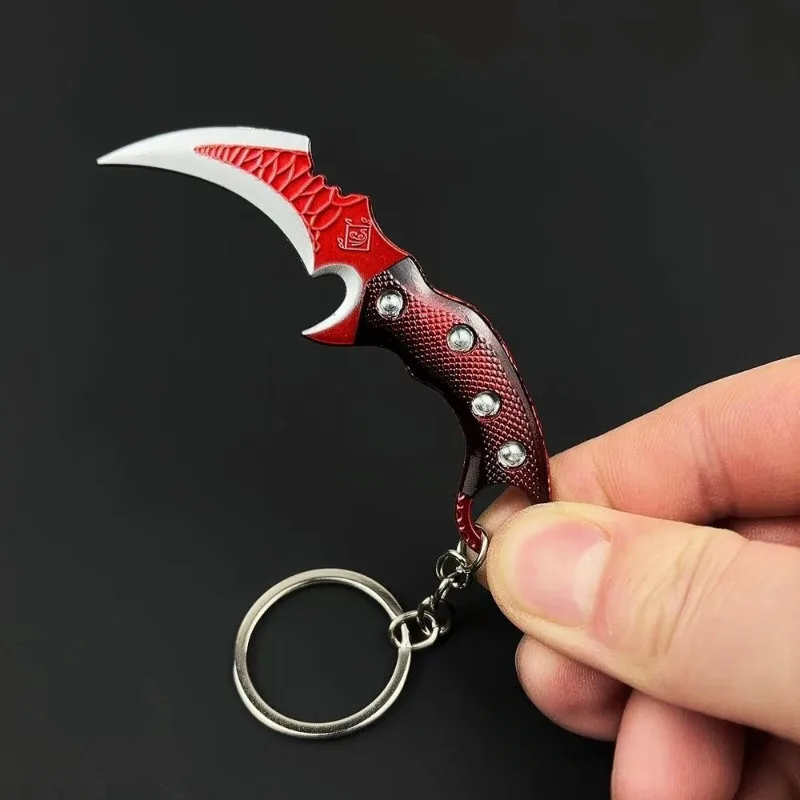 มีดกรงเล็บนกฮูกแดงขนาดเล็ก 9 ซม./3.54 นิ้ว ของสะสม อุปกรณ์เสริมสำหรับเกม ของเล่นกลางแจ้ง ของขวัญสำหรับแฟน
