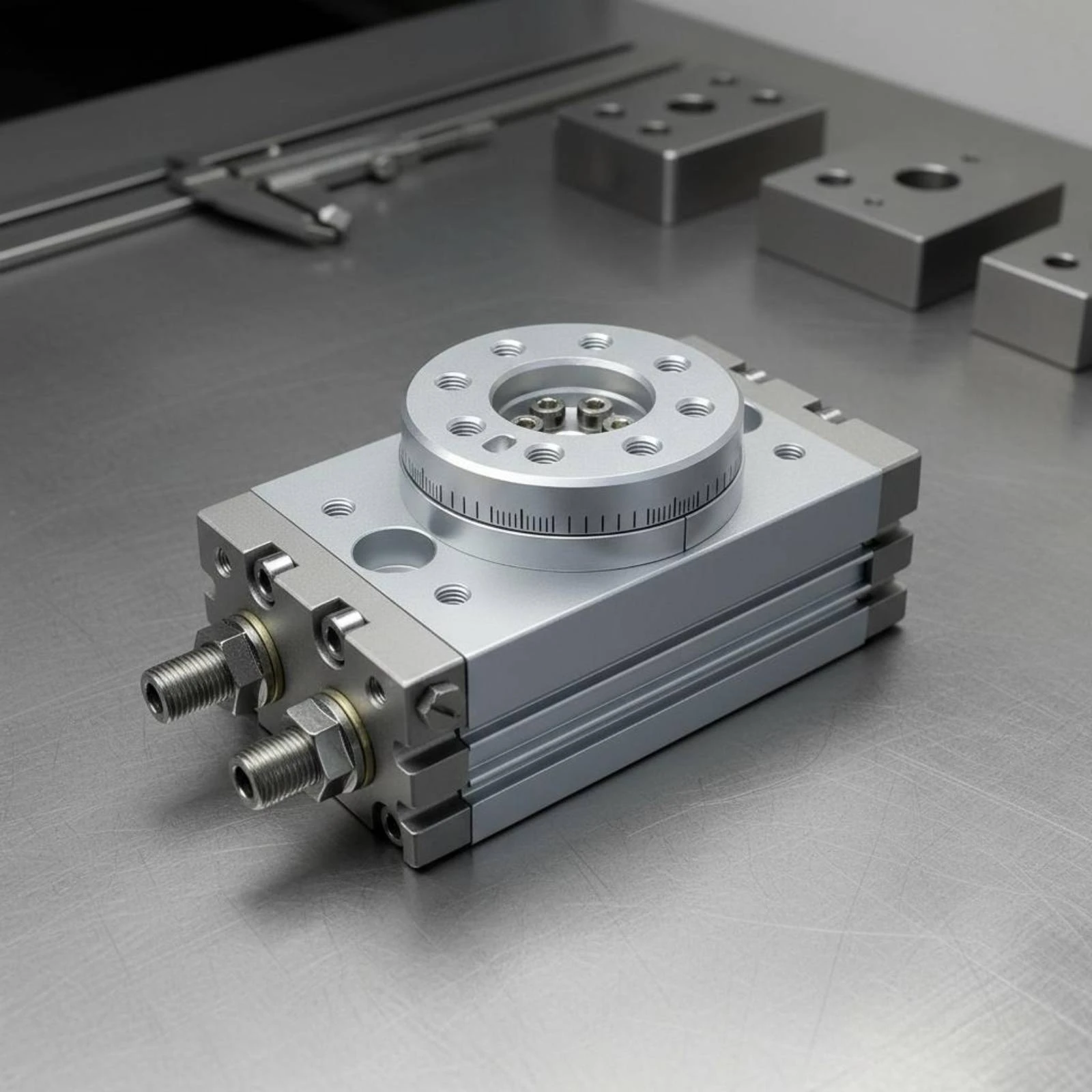 

Pneumatic Rotary Cylinder Double Acting 90 180 Degree Swing Actuator 180 Degree Rotary Cylinder Adjustable Angle for Factory