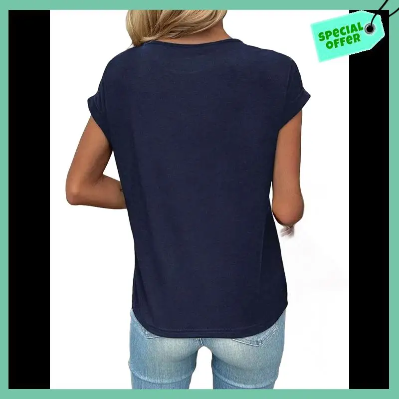 

Sturdy Women's Round Neck Short Sleeve Lace Hollow Out Going Out Work Blouse Top