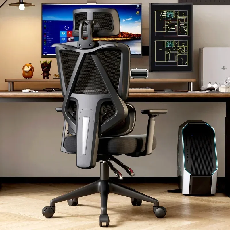 

Ergonomic Chair Dresser Back Support Computer Gaming Chairs Wheels Massage Foot Rest Adjustable Sedia Da Ufficio Furniture