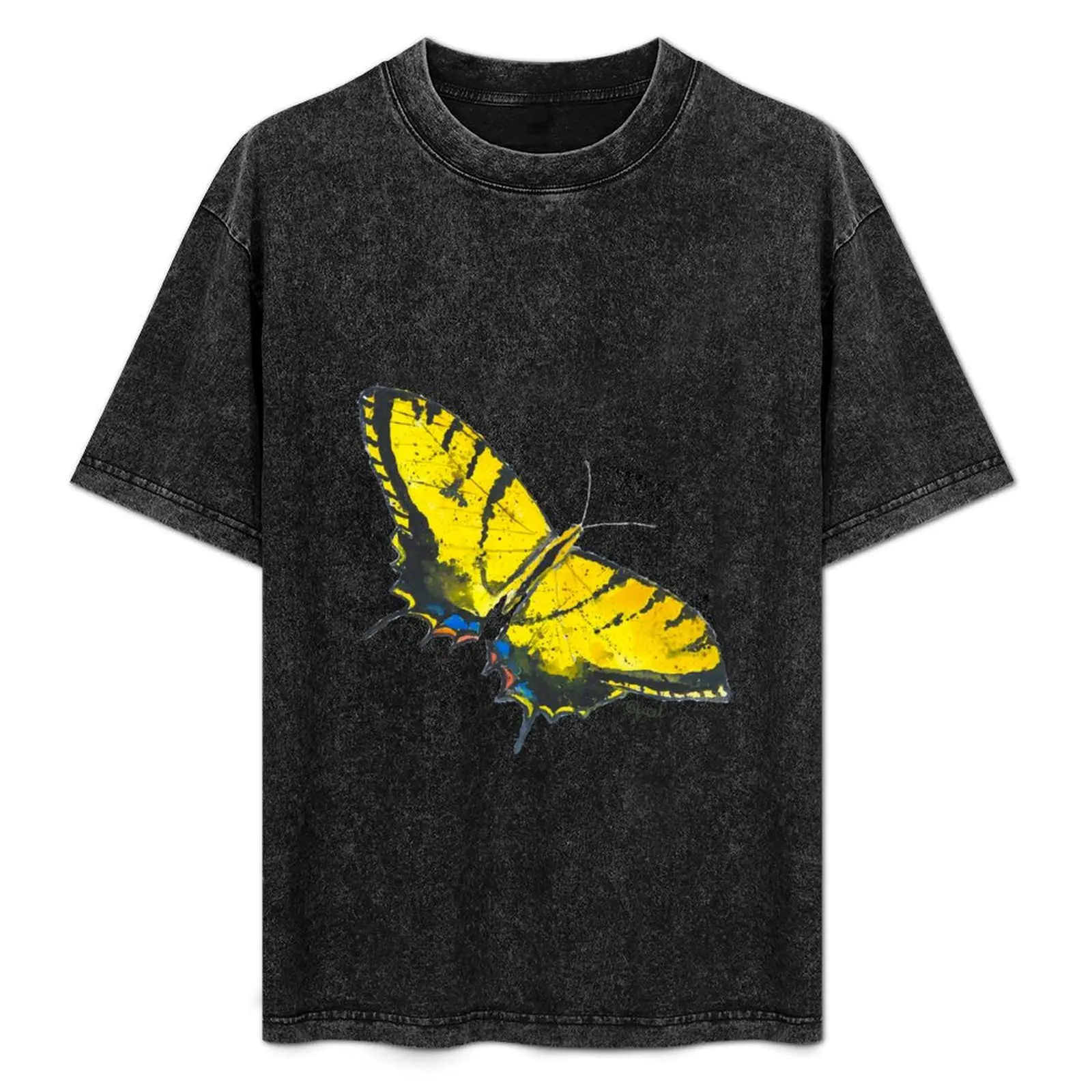 tiger swallowtail butterfly T-Shirt Essential Solid Color T-Shirt