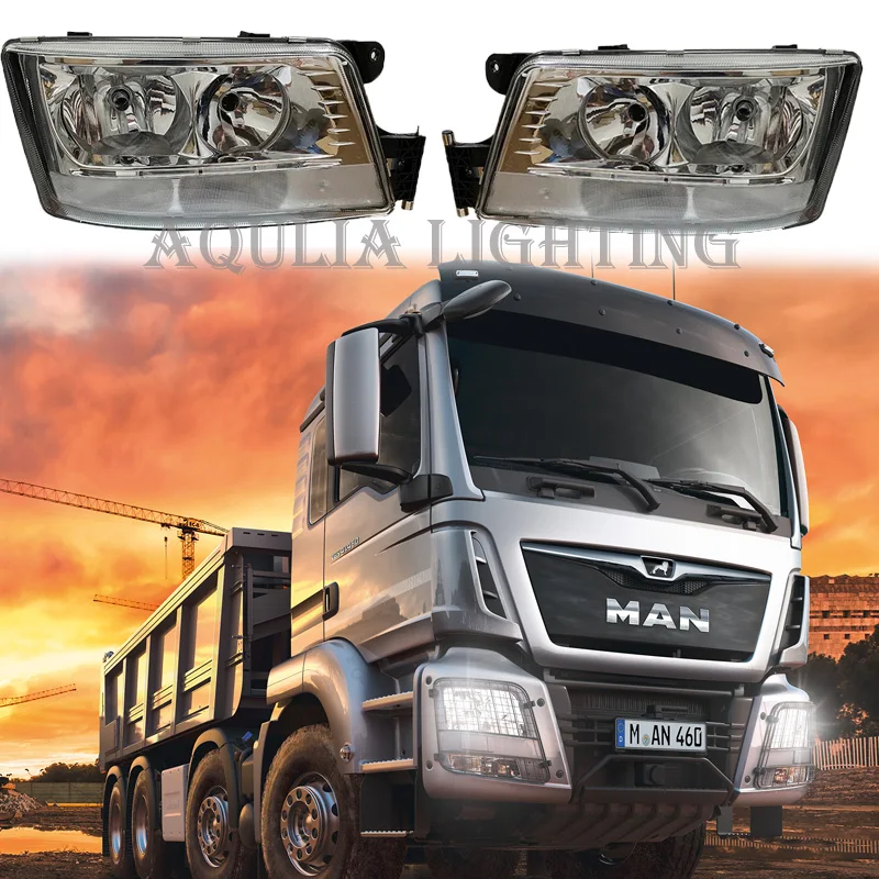 1 PCS Head Lamp Fit For MAN TGX TGL TGS Truck Front Headlight 8125106496 8125106497