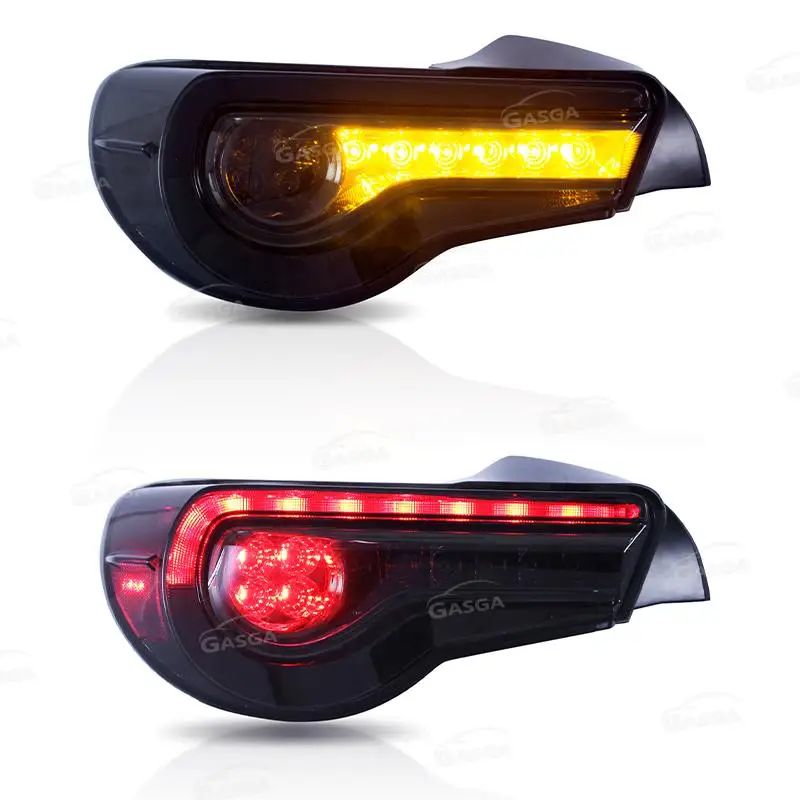 Auto Accessories LED Taillight Assembly For Toyota 86 GT Subaru BRZ/Scion FR-S 2012-2020 DRL Sequential Turn Signal Tail Lamps