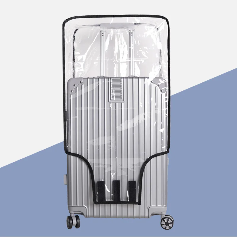 Thickened Transparent Luggage Protection Cover Suitcase Baggage Checkwear Resistant Waterproof Travel Bag Dust Cover