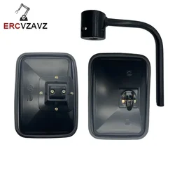 Universal Excavator Rearview Mirror Reflector Brackets rack for Cat Hyundai DAEWOO Hitachi Komatsu KOBELCO Sany truck forklift
