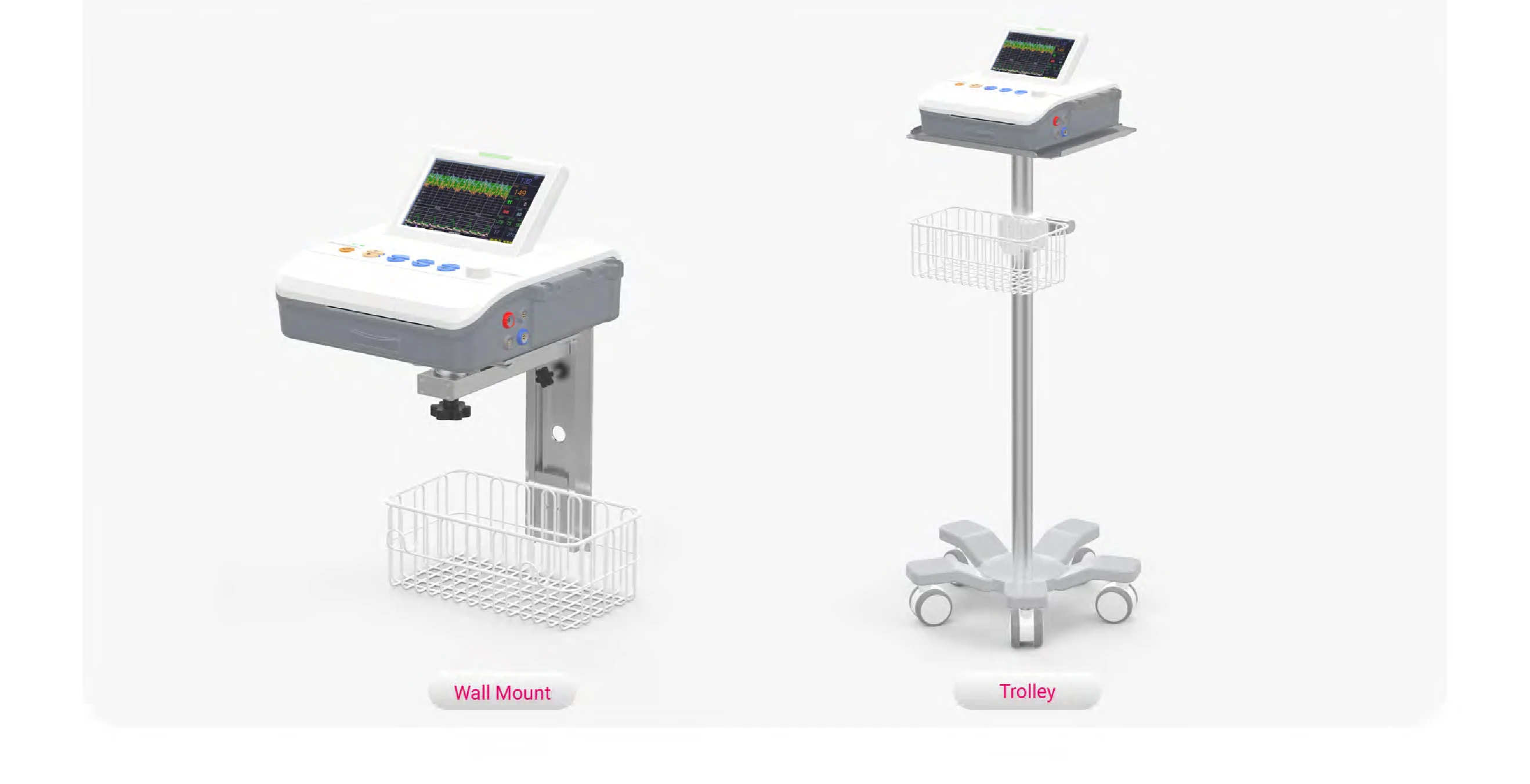 HC-C007B High Accuracy CTG Machine al Maternal Fetal  Price