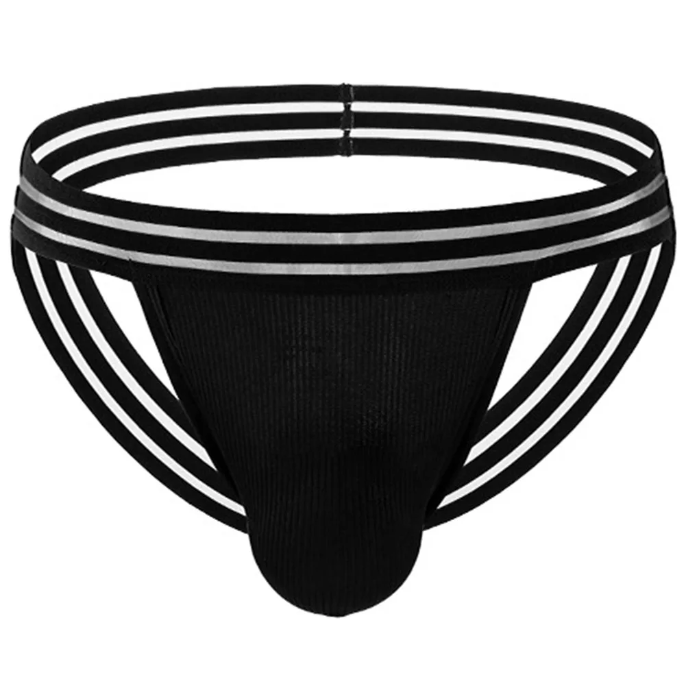 

Mens Sexy Underwear Low Waist Jock Strap Jockstraps Breathable Underpants G-String Thong Panties T-Back Sensual Men's Briefs