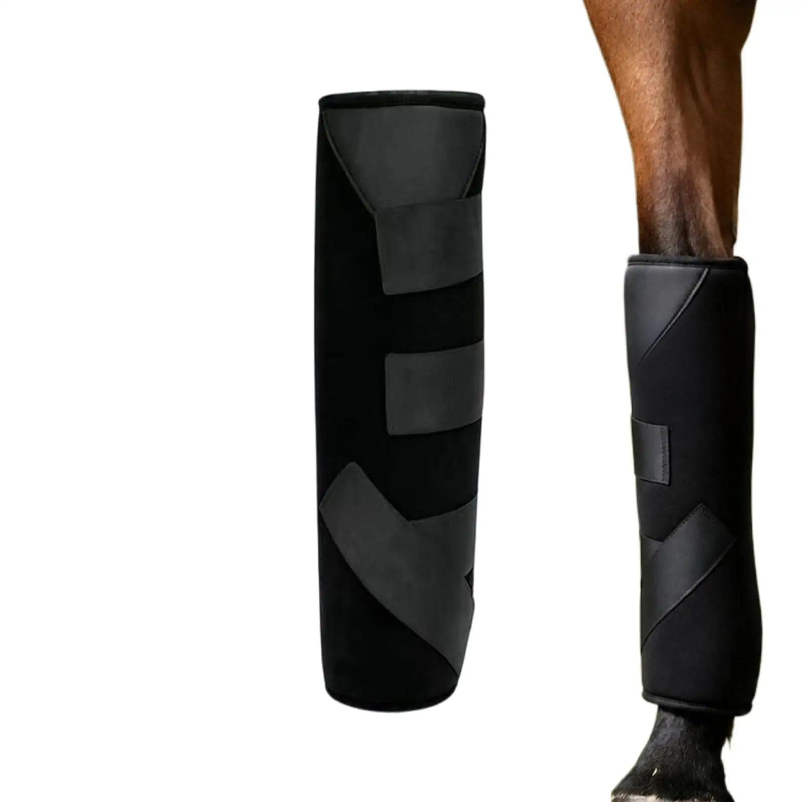 equine-gel-ice-boots-reusable-equine-leg-cooling-wrap-horse-hock-ice-pack-wrap-for-equestrian-riders-trainers-farmers-stall