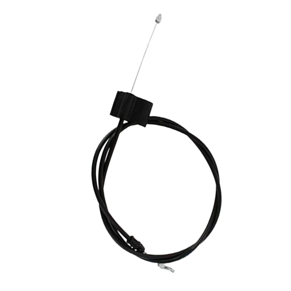Replacement Control Cord Mower Engine Cable For Outdoor Mowing Black Smooth Precise Control Weather Resistant Build
