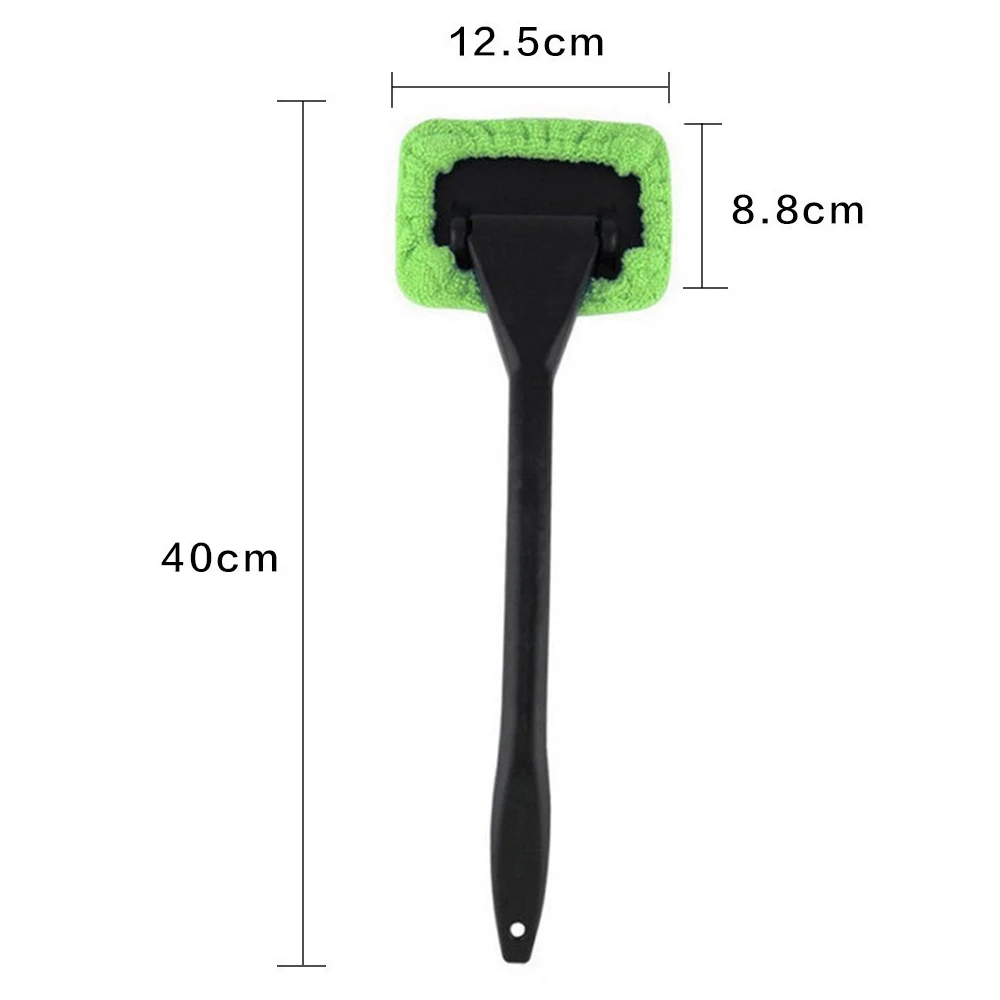 Car Window Cleaning Brush Kit Auto Windshield Wash Tool Interior Car Wiper Long Handle Household Glass Clean Brushes