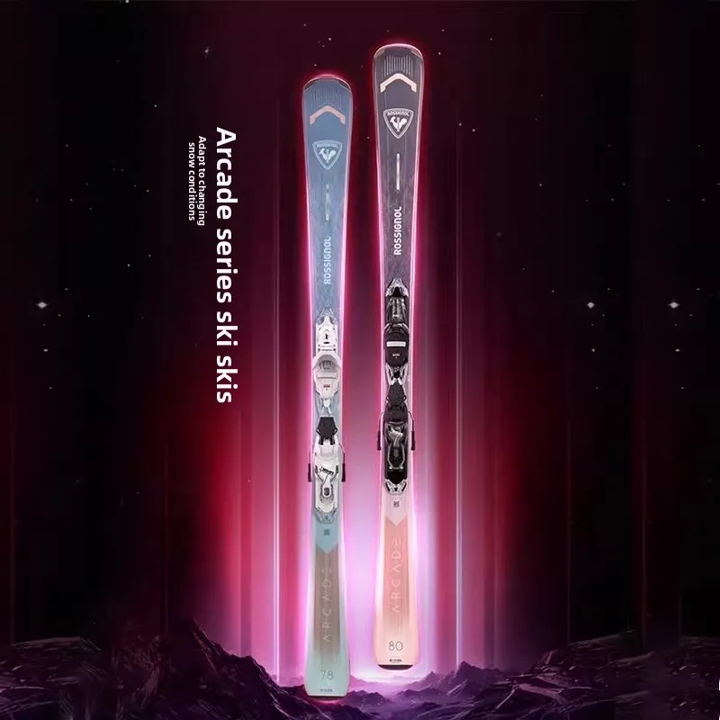 

Аркадные женские лыжи для всех гор, альпийские лыжи для начинающих, легкие, стабильные, дляorgiving, для скоростного спуска, для взрослых, снег