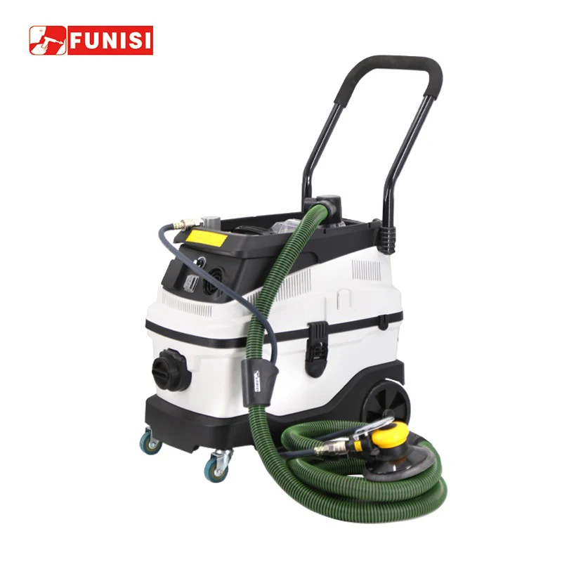 

FUNISI Hot portable pneumatic car paint grinding machine dust-free dry car grinding machine