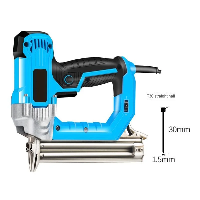 

2300W electric nail gun nail gun straight nail gun pure copper motor code nail grab nail gun F30 woodworking air nail gun