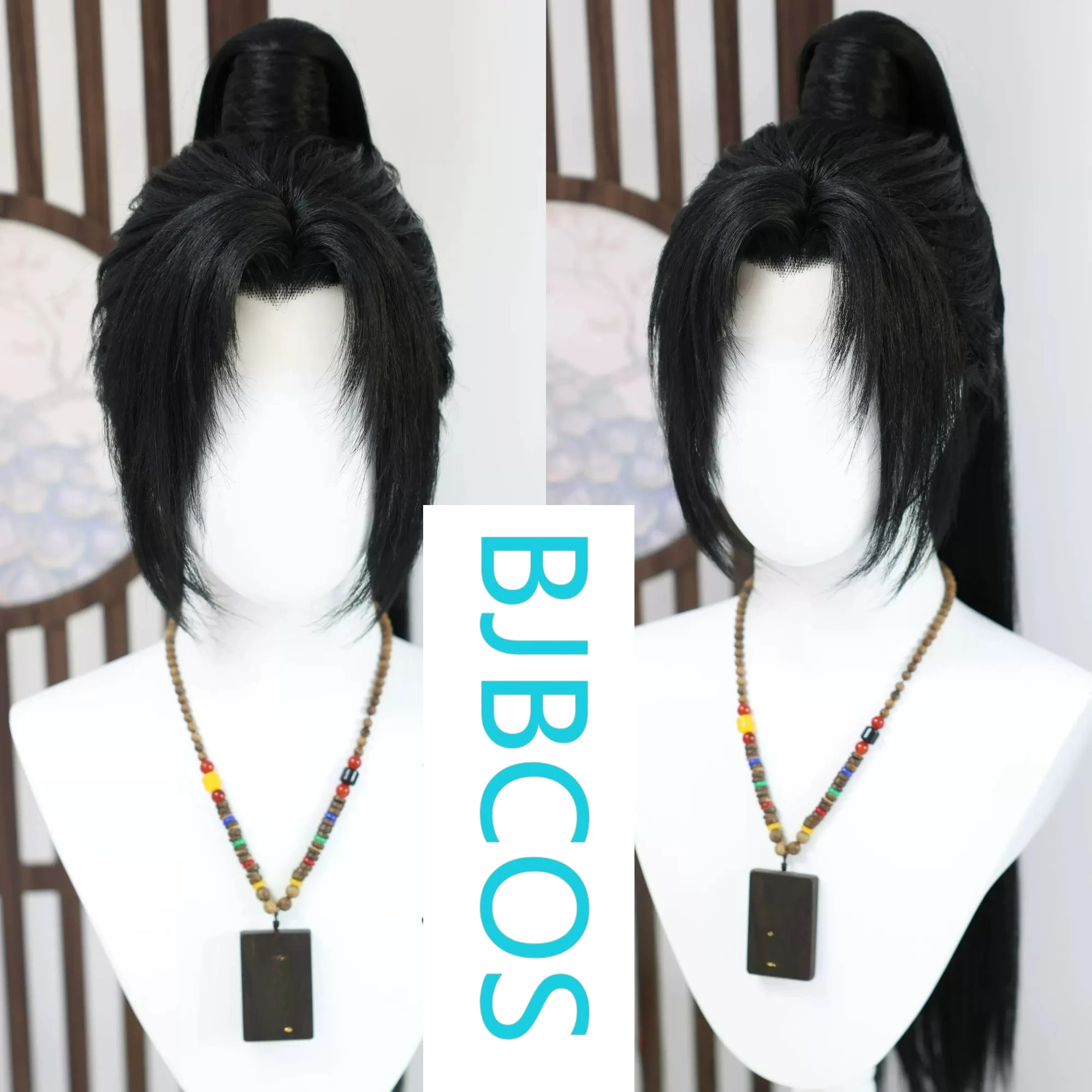 

[Styled Wig]WHERE WINDS MEET Shaodongjia Female White Dragon Lace Front Wig COS Hairy Girl Style Wig Set