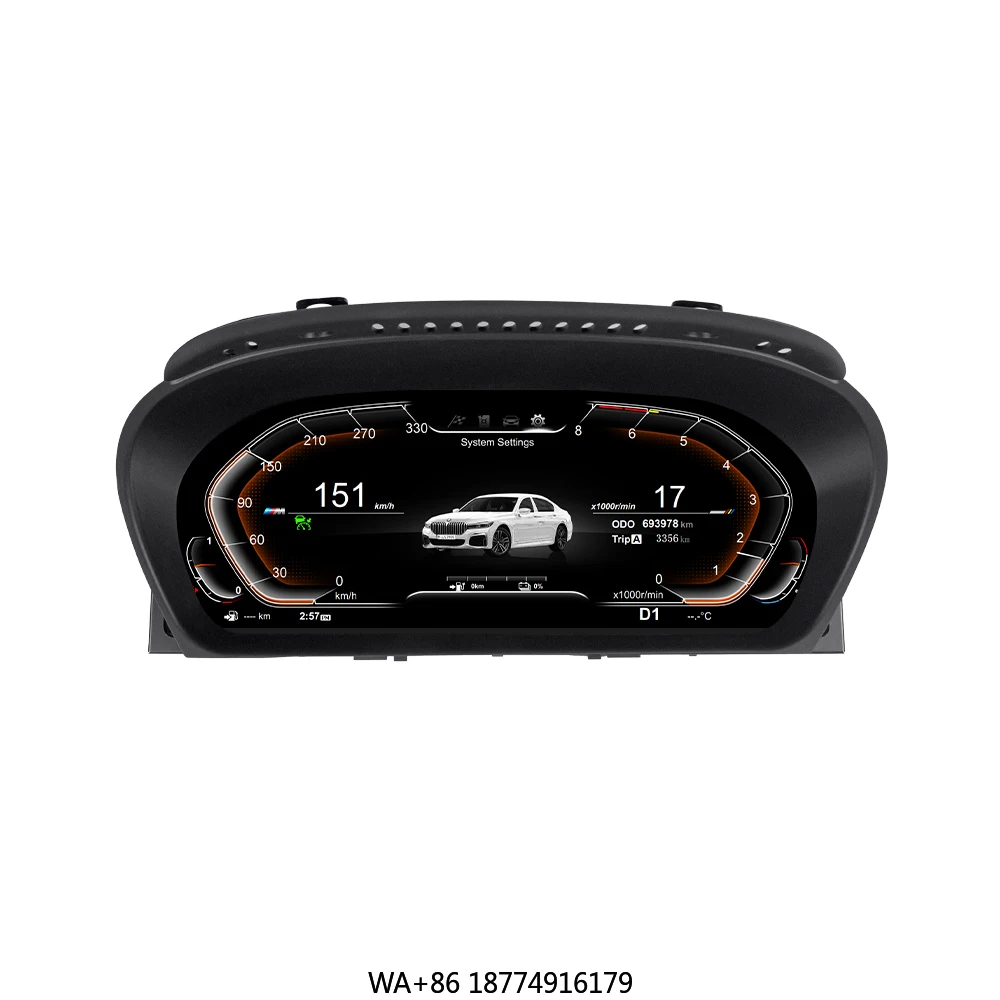 

Цифровой приборный кластер для 5-й серии CIC/CCC E60/E61/E62/E63/E64 2003-2009, датчики, кабина, ЖК-дисплей, приборная панель, спидометр