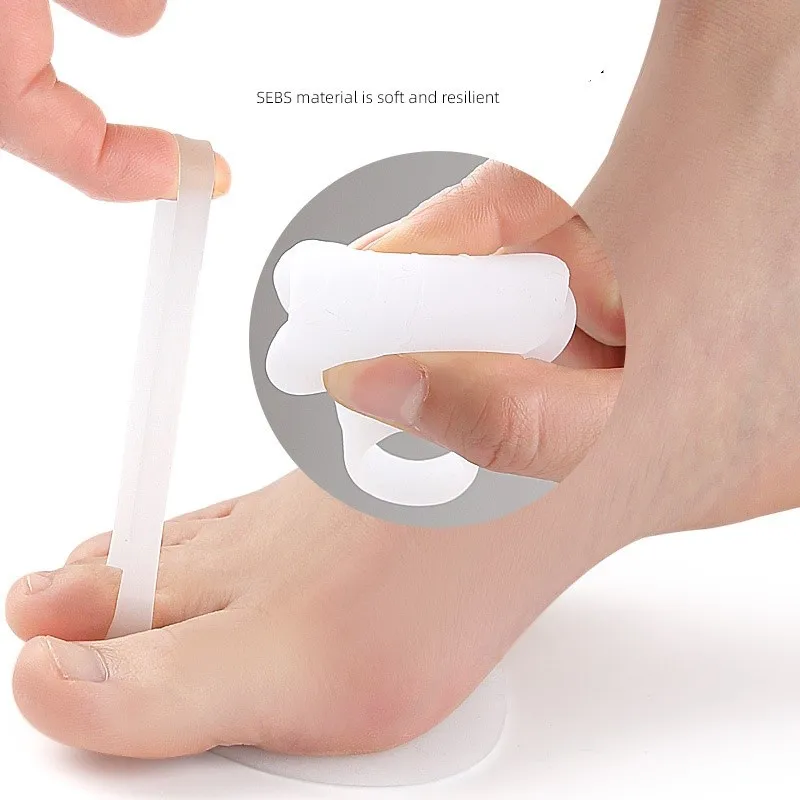 وسادة الأمامية Sebs Gel من السيليكون ذات الكعب العالي لأصابع القدم مضادة للتآكل وضغط وسادة مضادة للانزلاق #3