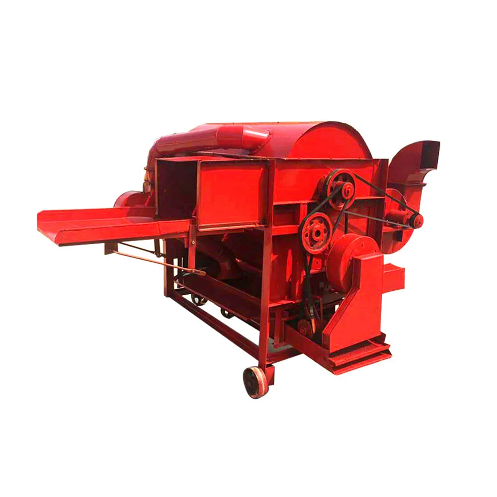 Paddy Rice Wheat Thresher Grain Threshing Machine Broad Bean Thresher