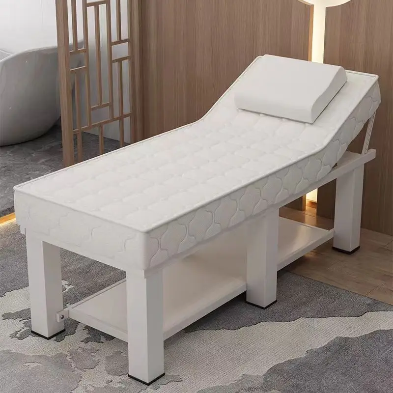 Espreguiçadeira mesa de massagem pedicure reclinável funcional cama dobrável colchão de corpo inteiro camas portatil móveis de massagem mq50mb