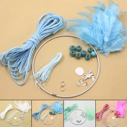 Dreamcatcher Accessories Kits Fashion DIY Crochet Feather Dream Catcher Kit Hanging Decoration Wall Ornaments Home Decor Hanging