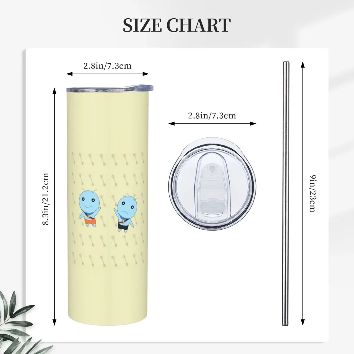 كوب Gemini V Fairy Tail من الفولاذ المقاوم للصدأ معزول بالفراغ مع شفاطات زجاجة باردة حرارية مع غطاء 20 أونصة #3