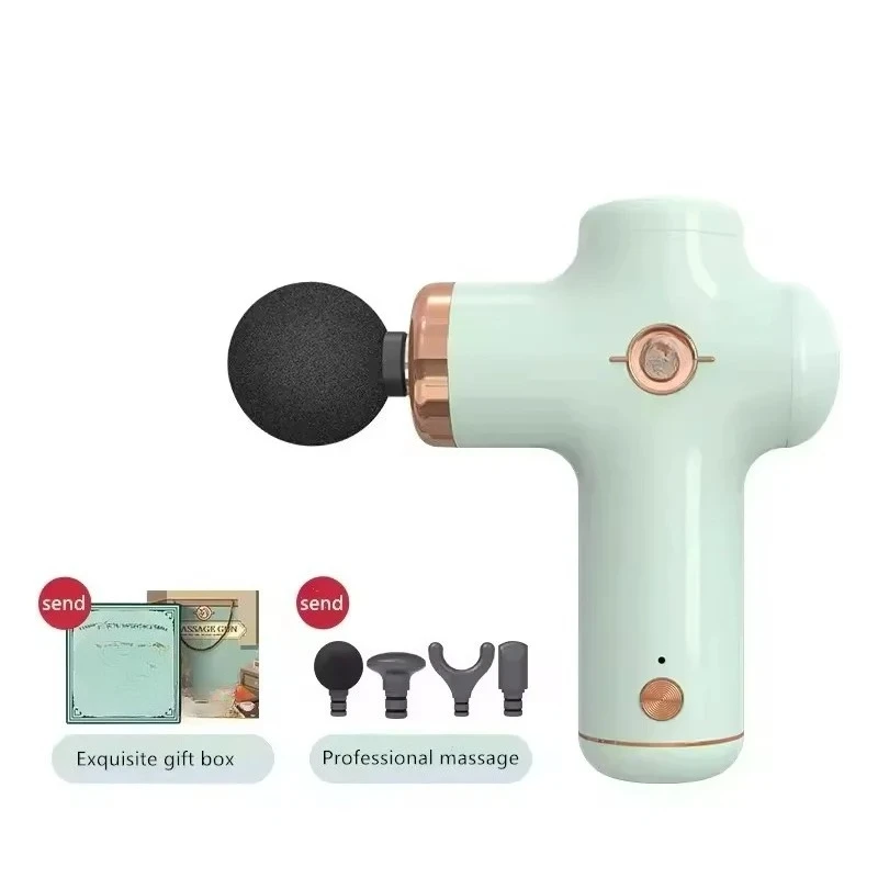Portable Smart Fascia Gun Booster Massage Gun for Body Neck Back Deeply Relieves Muscle Soreness Fitness & Relaxation Slimming