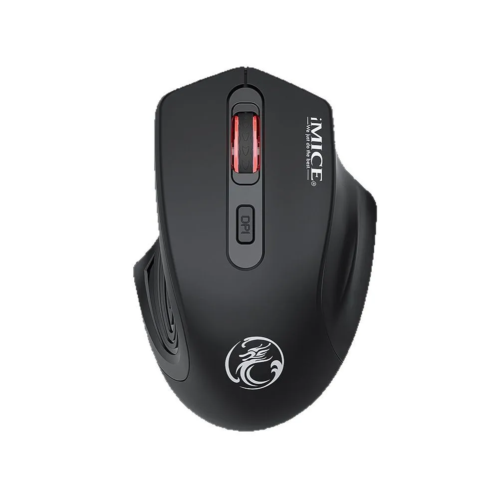 ماوس اتصال لاسلكي صامت قابل لإعادة الشحن 1600 ديسيبل متوحد الخواص قابل للتعديل 2.4 جيجا هرتز، انقر هادئ للاستخدام المكتبي متوافق مع الكمبيوتر المحمول #5