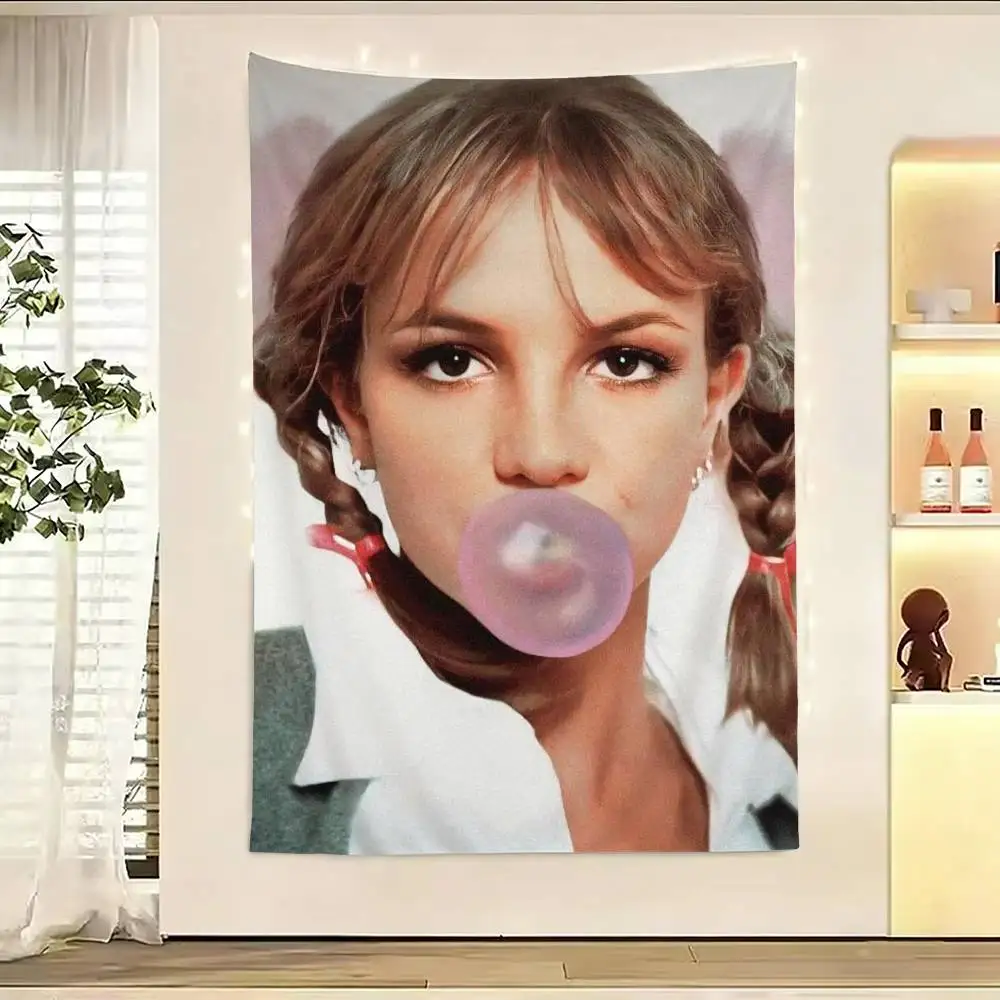 

Princess of Pop B-Britney Spears Flag Outdoor Decorations for Bedrooms Home Decor Items Decoration Banners