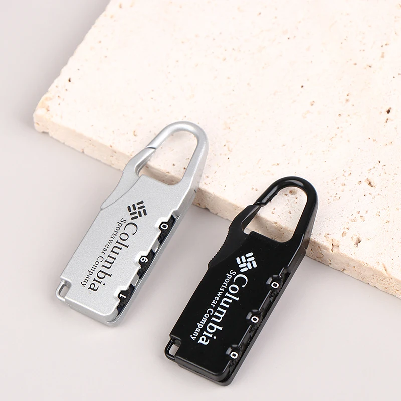 Alloy Combination Code Number Lock Padlock Luggage Lock for Zipper Bag Backpack Handbag Drawer Cabinet Luggage Lock Tools