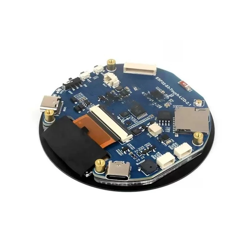 ESP32 S3 development board touch display 2.1 inch LCD LVGL HMI with 6 axis acceleration gyroscope