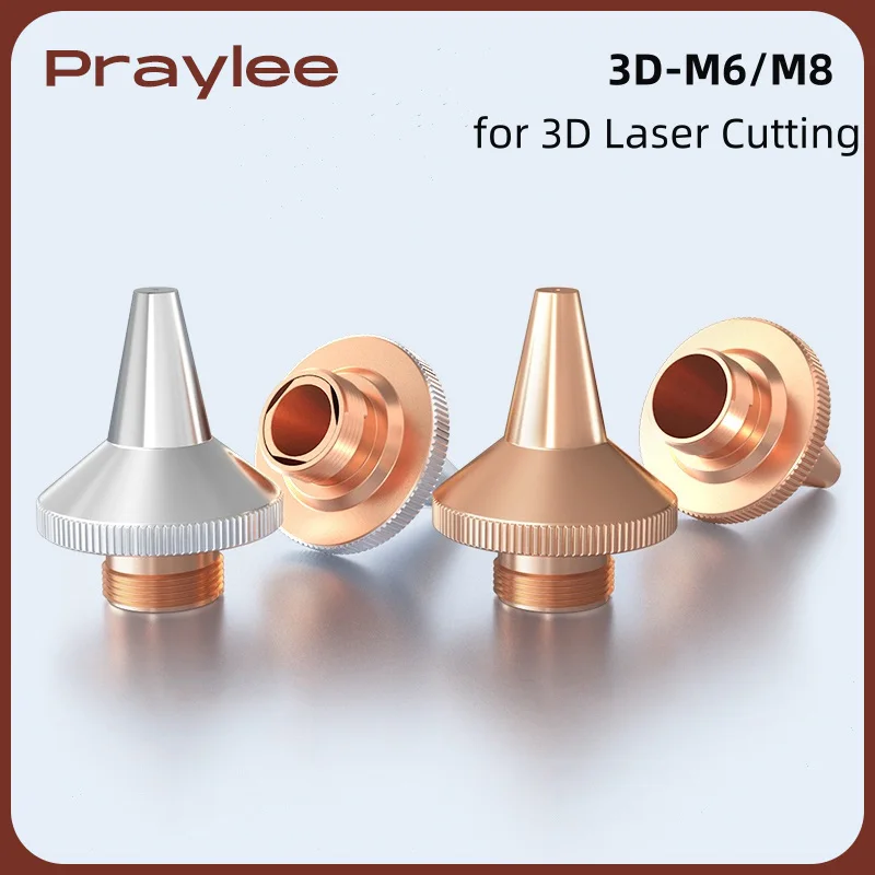 Raytools Fiber Laser Nozzle D15 H19 M8 M6 1.2 2.0 for 3D Fiber Laser Cutting Head BT210S BM109 BM111 BM112 Cutting Nozzles