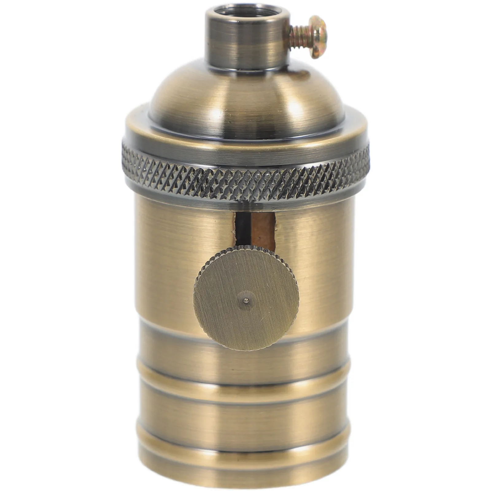 

Премиум-цоколь для лампы E27/E26 из металла: прочный и устойчивый держатель для реставрации светильников, для наружного и внутреннего освещения