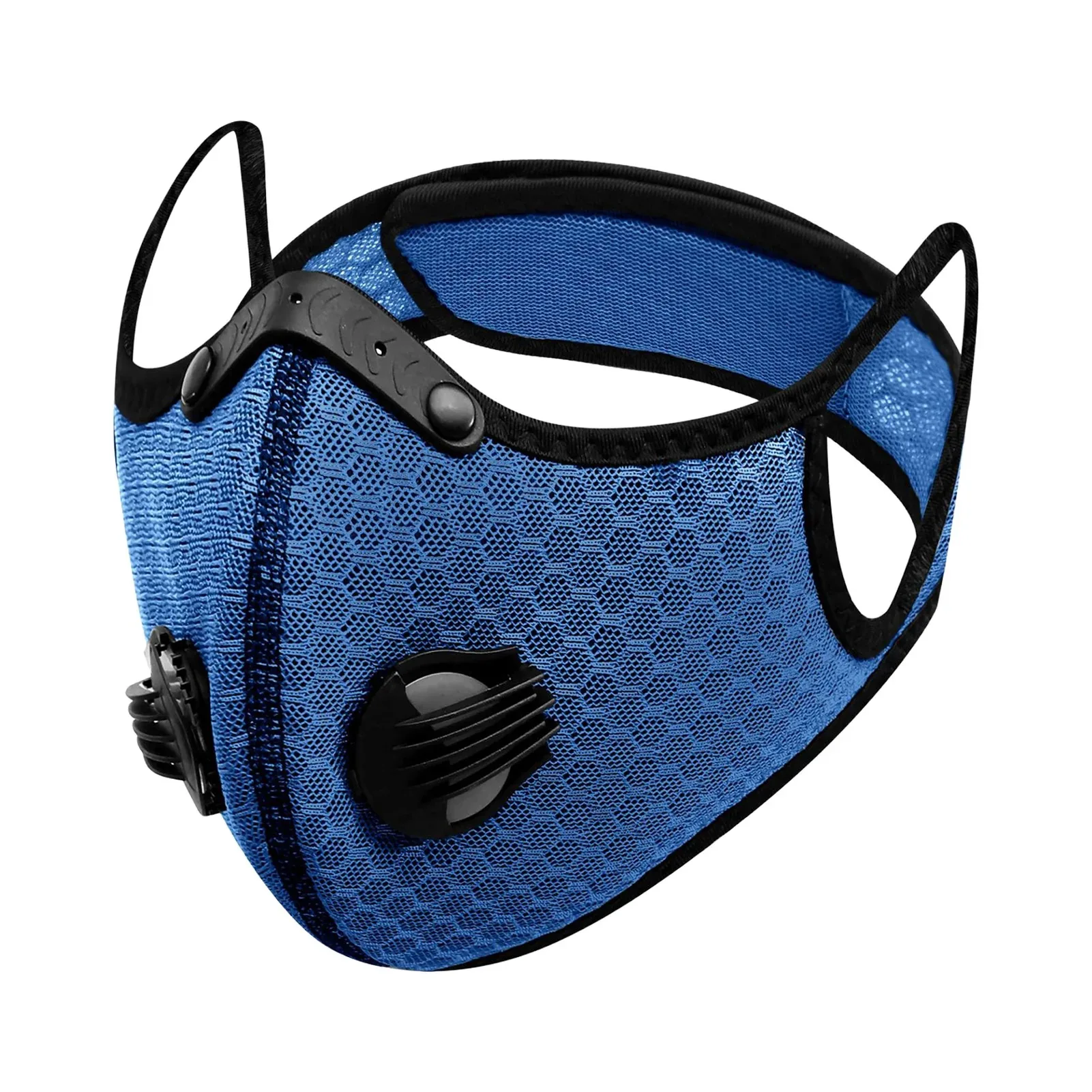 Breathing Valve Mask Antifog Dustproof Mask PM2.5 Filter Mask Activated Charcoal Mask Outdoor Sports Cycling Motorcycling Mask