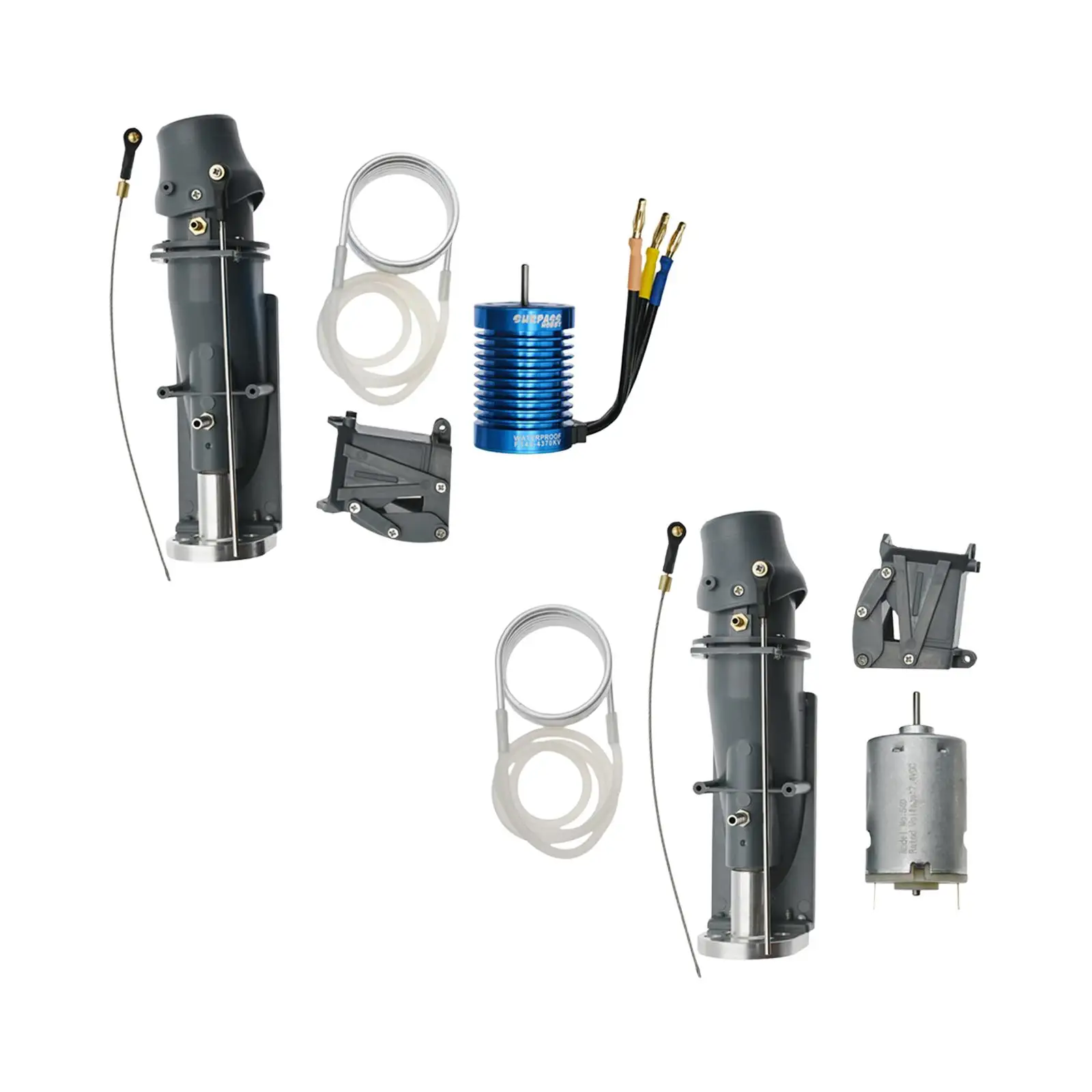 

RC Boat Jet Pump Practical Accessory Forward Backward Ejector Boat Water Pusher for RC Jet Drive Boat DIY Replaces