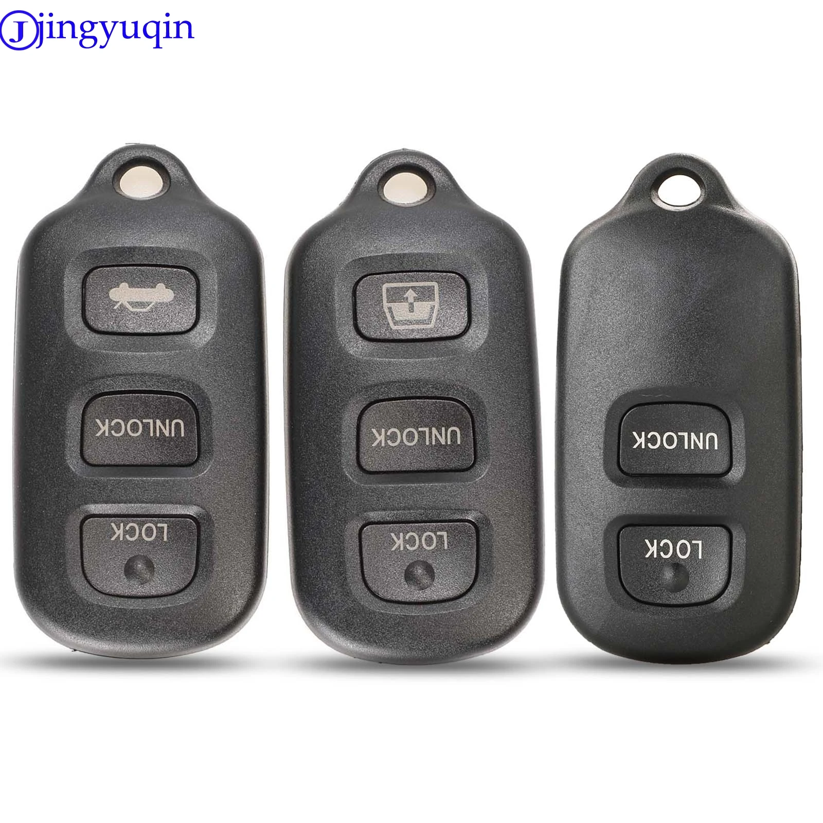 

jingyuqin 3B New Replace Remote Car Key Shell Fob for TOYOTA RAV Cruiser 4Runner Camry Celica Echo Highlander Case