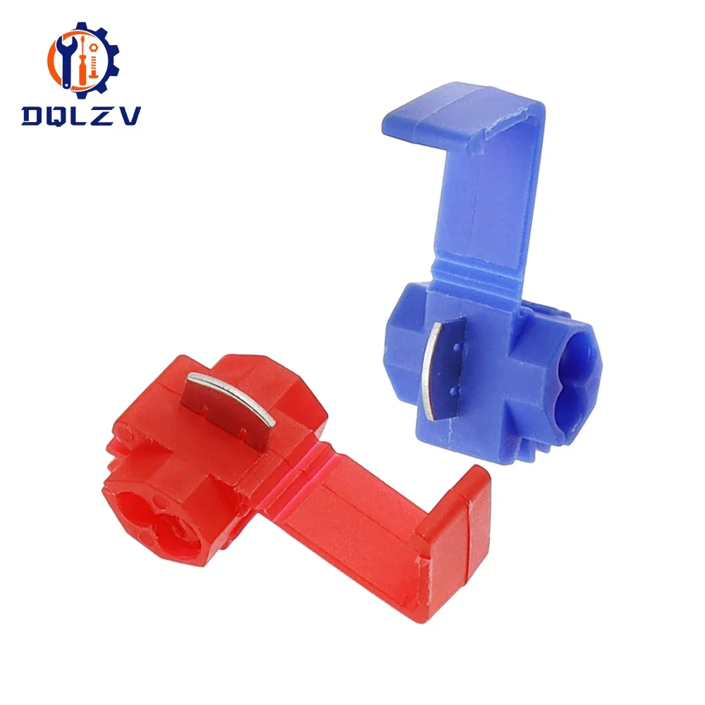 Wire Cable Connectors Scotch Lock Electric Quick Splice Terminals Crimp Non Destructive Without Breaking Line AWG 22-18