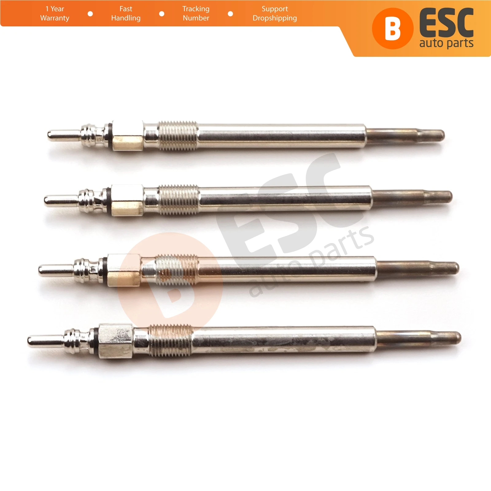 EGP107-1 4 Pieces Glow Plug Auxiliary Heater 11.5 Volt 062905061A  0100226435 CH275 GN050 for VW LT MK2 28-35 28-46 2.8 TDI 