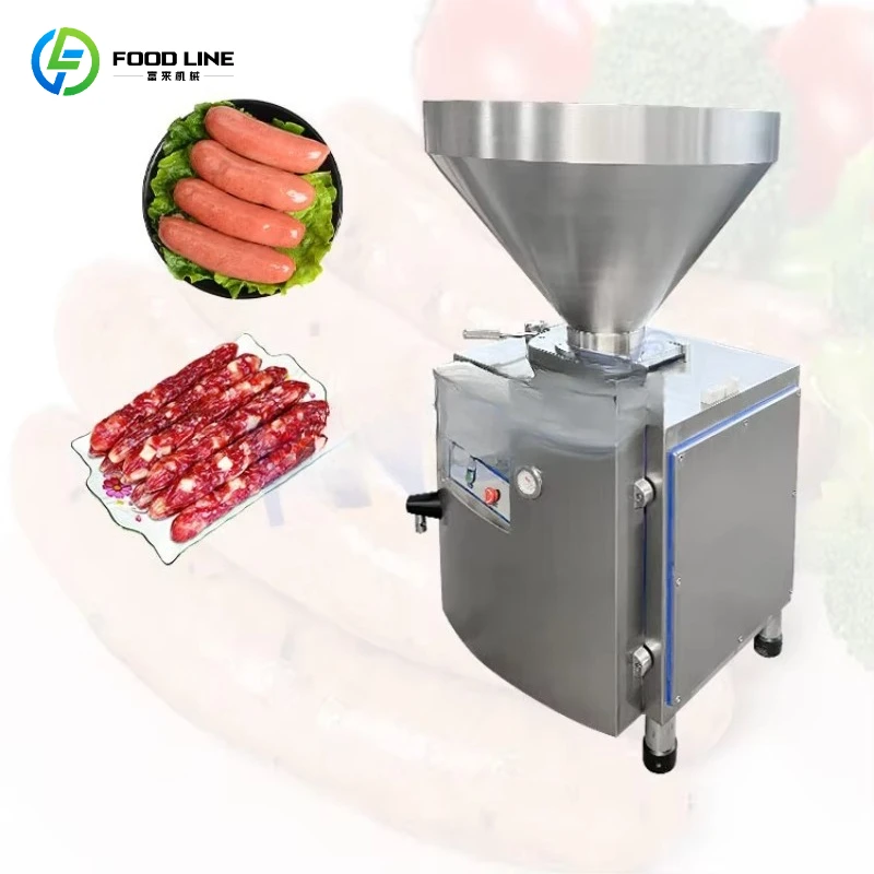 Customized 25 L Smoke Automatic Vacuum Russian Usage Stuffer and Filler Make Machine with Twister